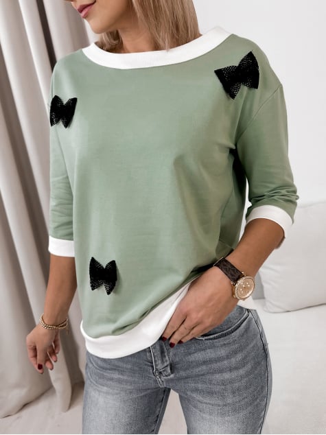 BLUZKA NOTIM PISTACJOWA