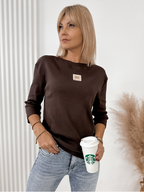 BLUZKA LASTERO BRĄZOWA