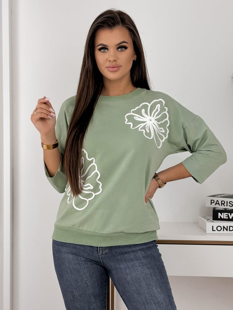 BLUZKA BEHAN MIĘTOWA