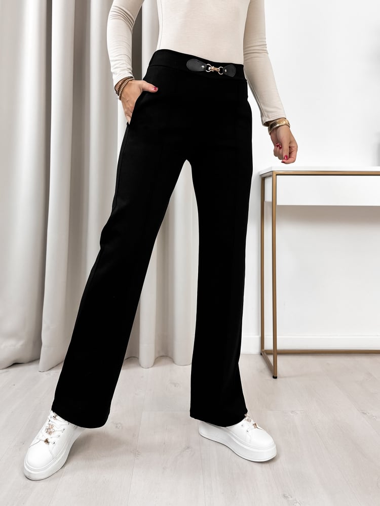 SPODNIE VENODA CZARNE