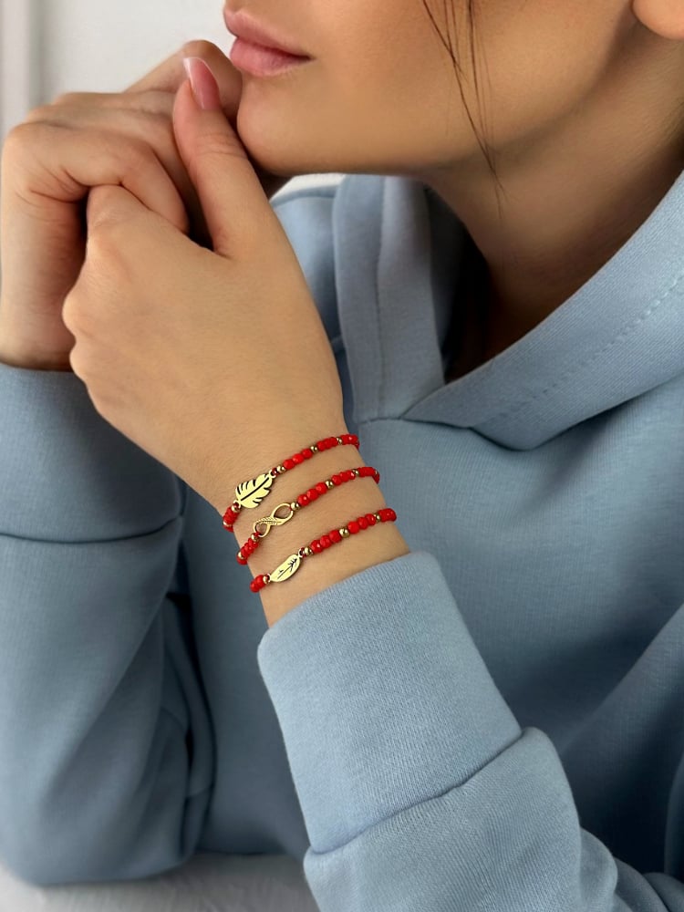 BRANSOLETKA B172 LISTEK