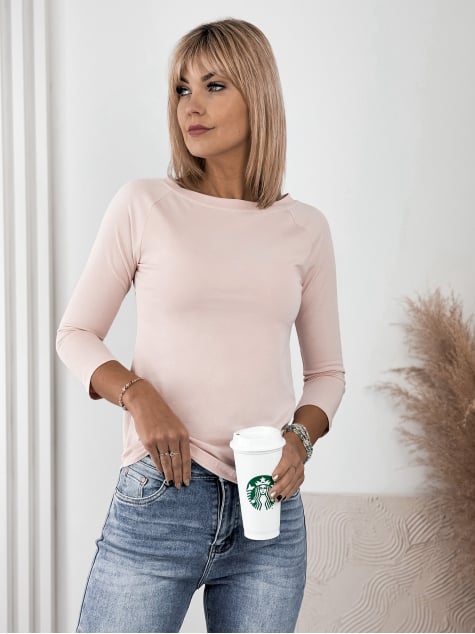 BLUZKA IRMA PUDROWY RÓŻ