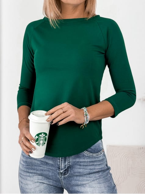 BLUZKA IRMA ZIELONA
