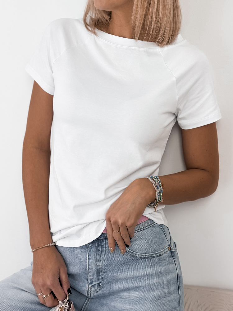 BLUZKA MONICA BIAŁA