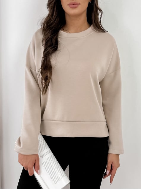 BLUZA OLANTE BEŻOWA