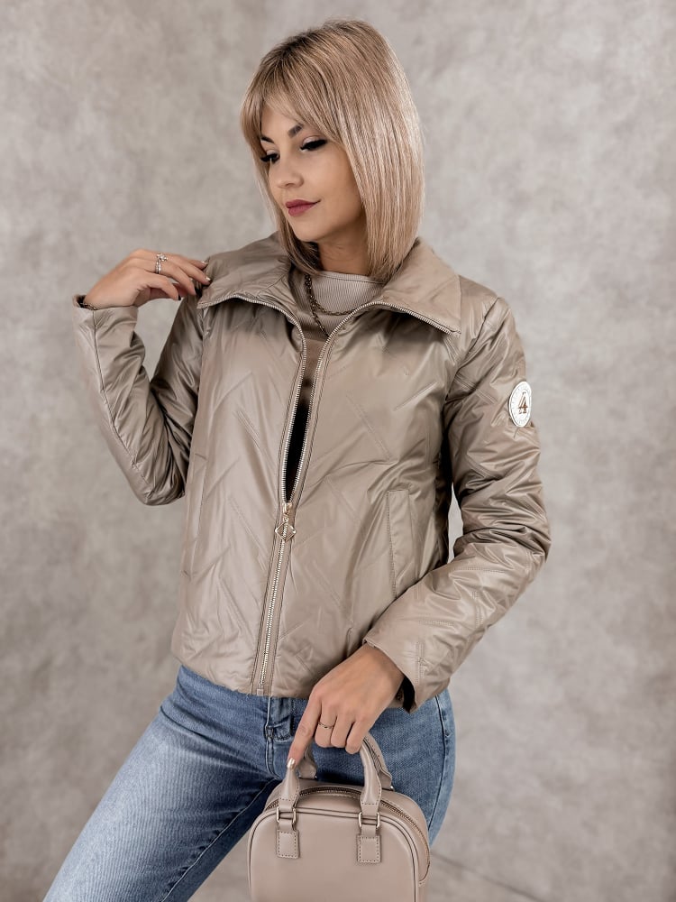 KURTKA GROTON CIEMNOBEŻOWA