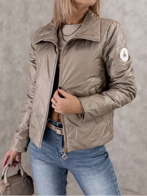 KURTKA GROTON CIEMNOBEŻOWA