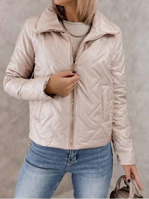 KURTKA GROTON PUDROWY RÓŻ