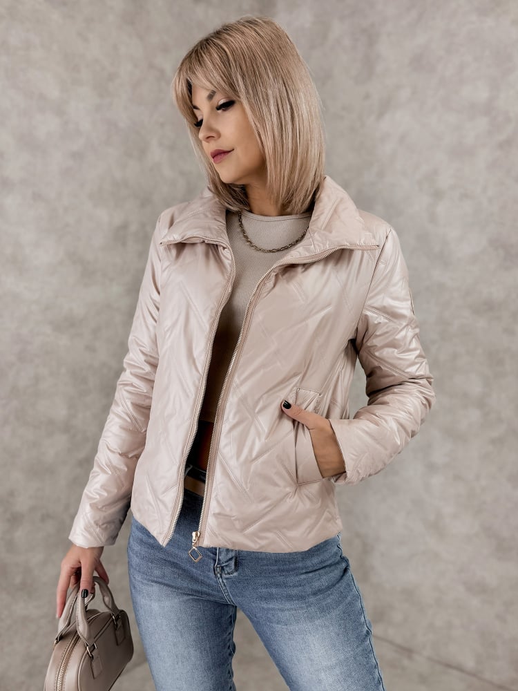 KURTKA GROTON PUDROWY RÓŻ