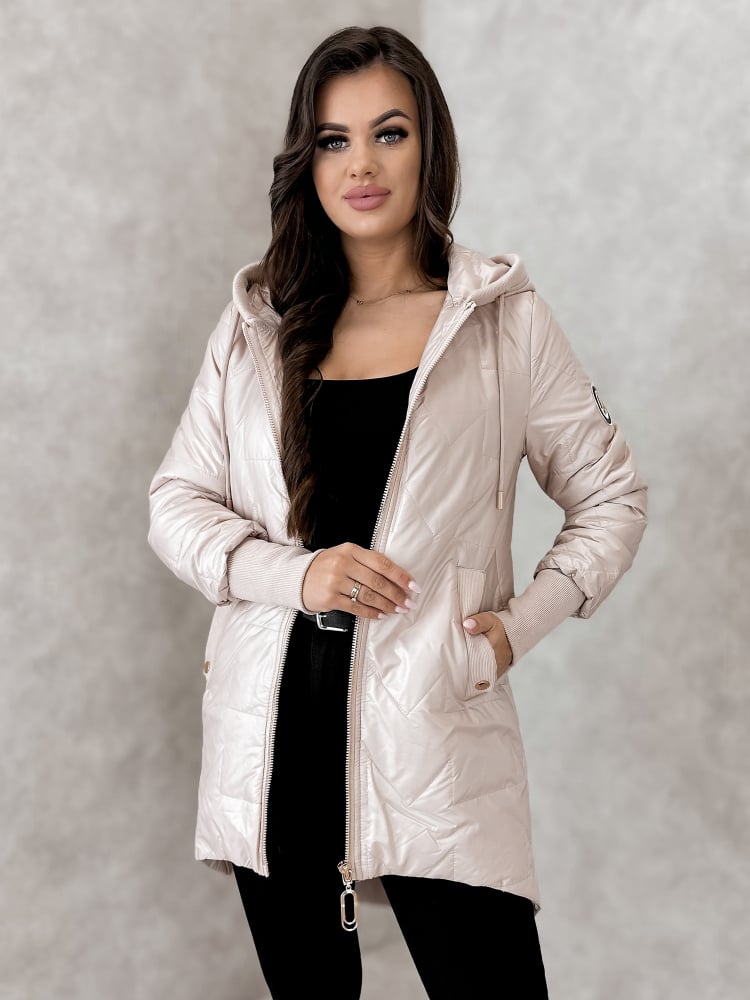 KURTKA SELWA PUDROWY RÓŻ