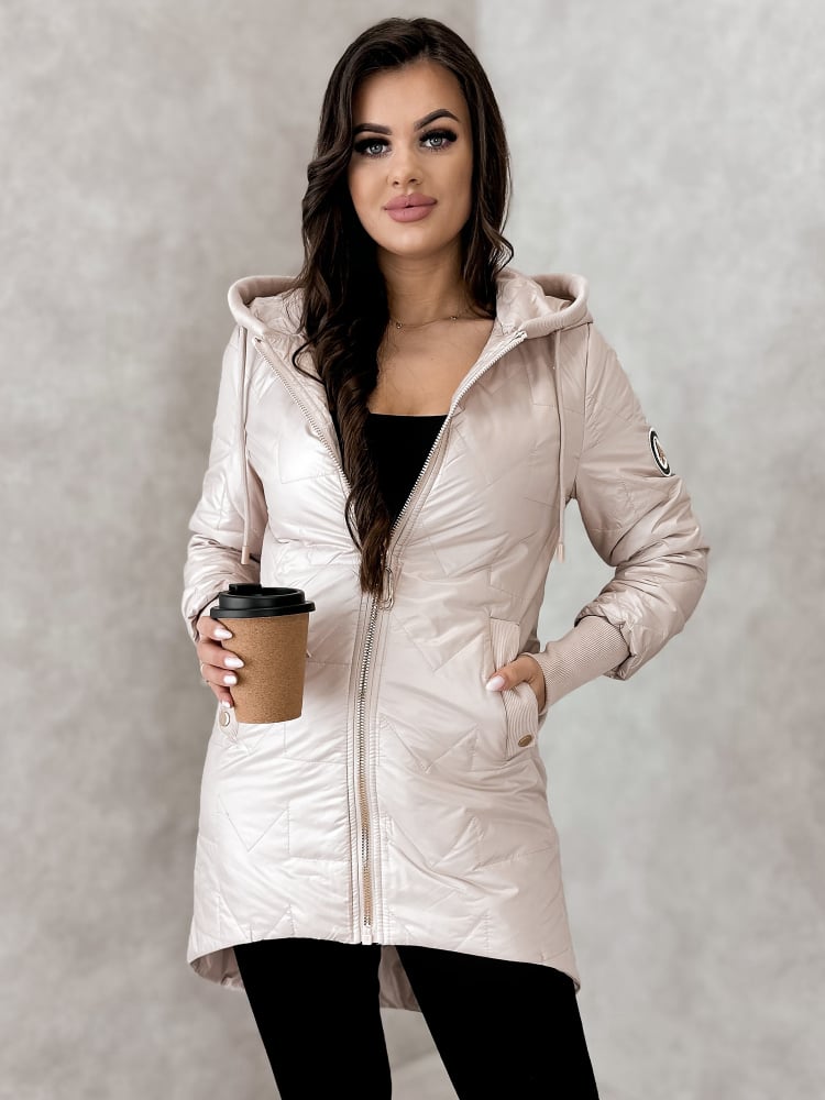 KURTKA SELWA PUDROWY RÓŻ