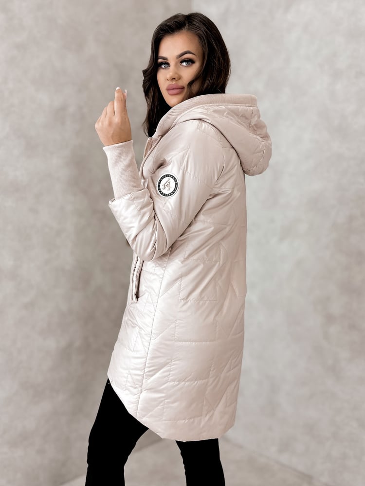 KURTKA SELWA PUDROWY RÓŻ