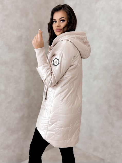 KURTKA SELWA PUDROWY RÓŻ