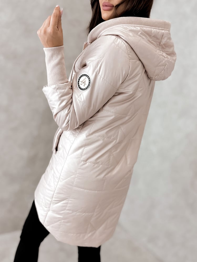 KURTKA SELWA PUDROWY RÓŻ