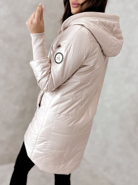 KURTKA SELWA PUDROWY RÓŻ