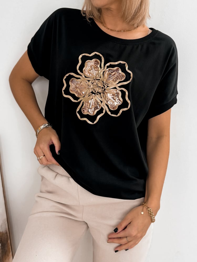 BLUZKA ASENTIA CZARNA