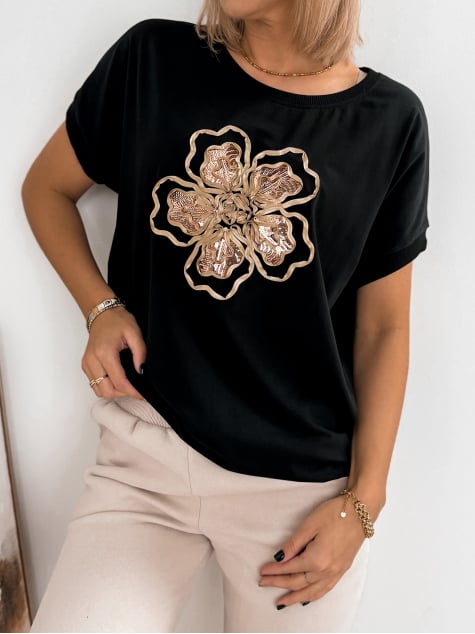 BLUZKA ASENTIA CZARNA