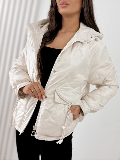 KURTKA RIVIALLA KREMOWA