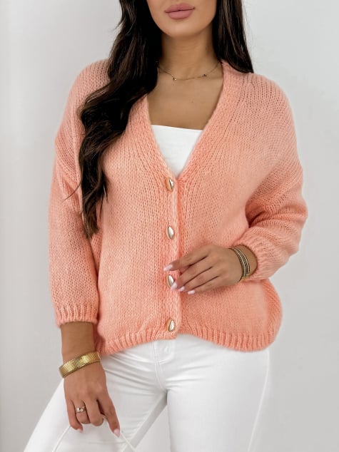 SWETER COSTANZA KORALOWY