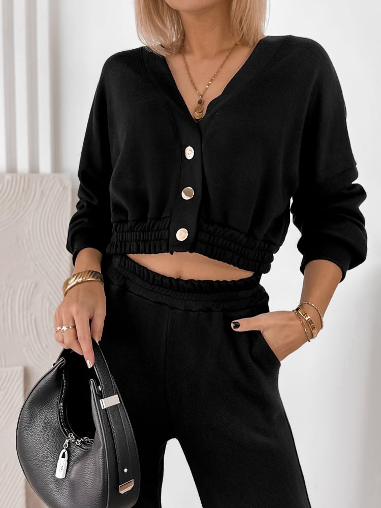 KOMPLET LERRA CZARNY