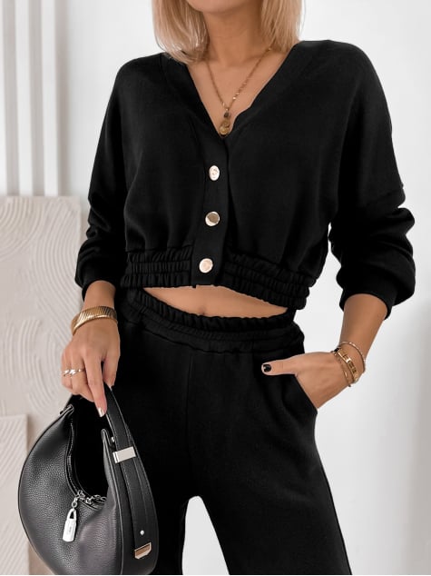 KOMPLET LERRA CZARNY