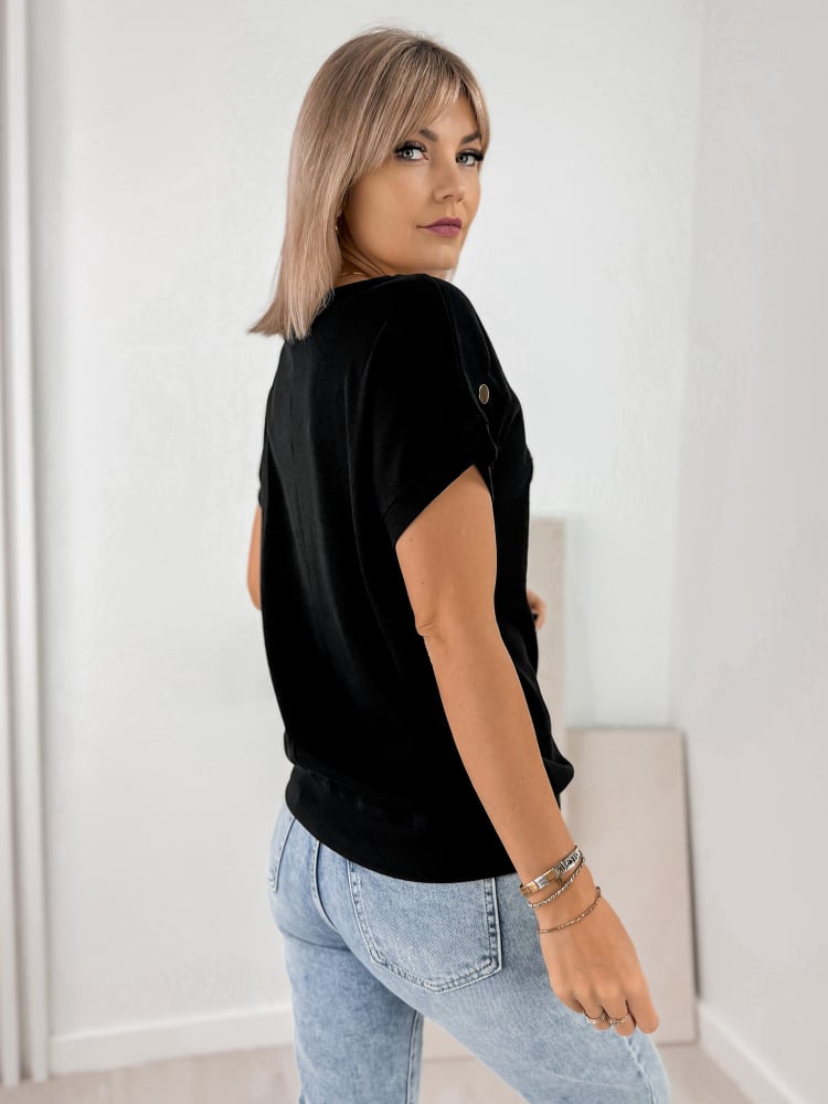 BLUZKA EVANA CZARNA