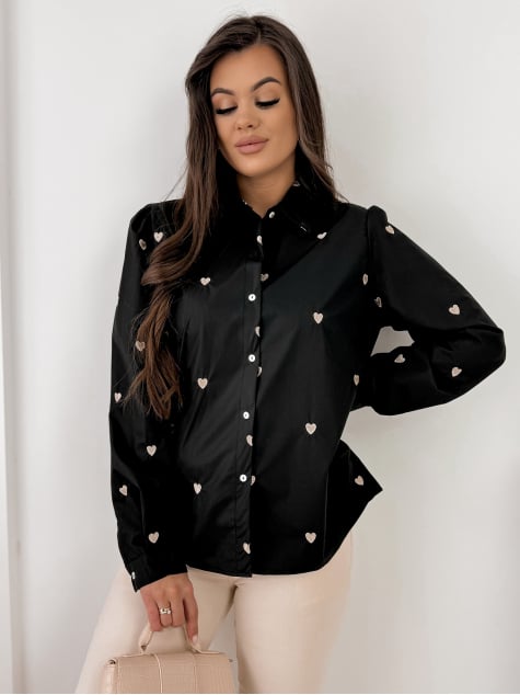 KOSZULA BLOOM CZARNA