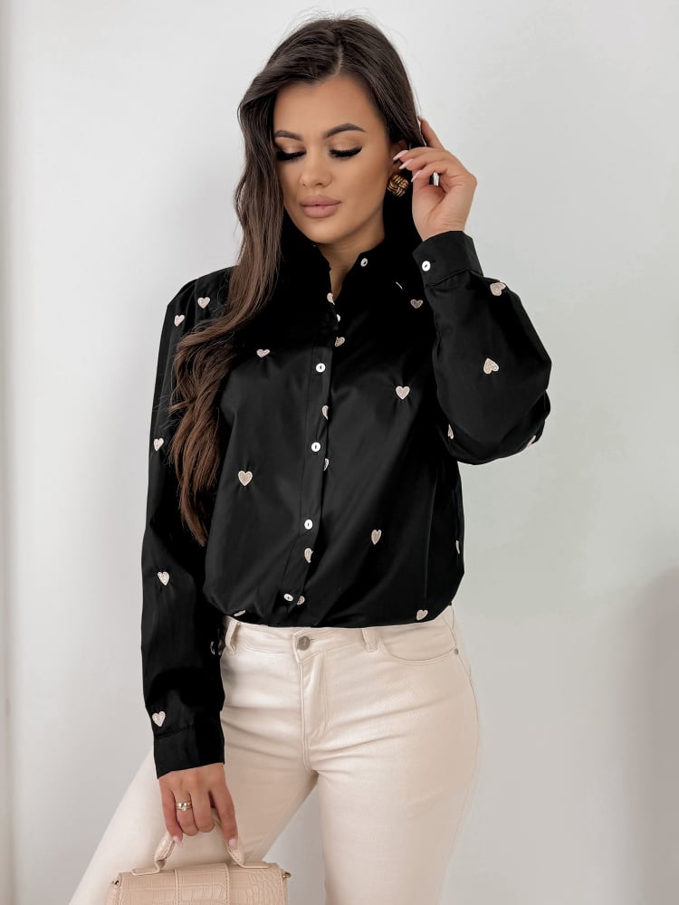 KOSZULA BLOOM CZARNA