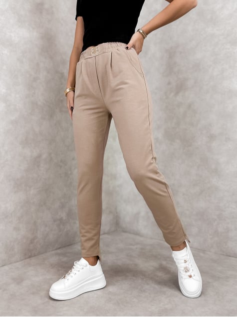 SPODNIE DYZAR BEŻOWE