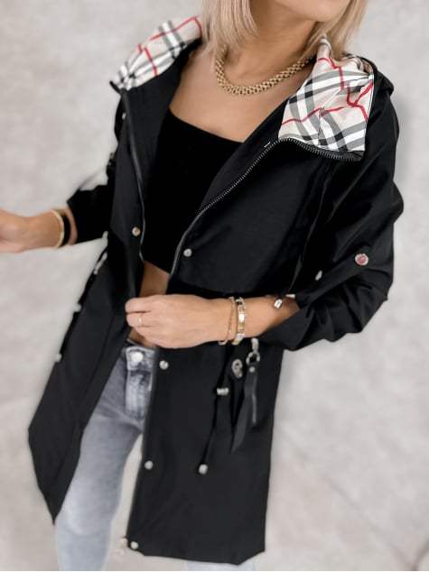 KURTKA RAYOVA CZARNA