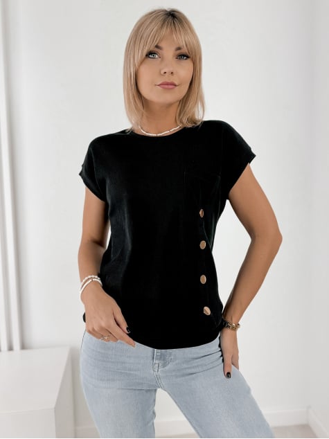BLUZKA PYLNO CZARNA