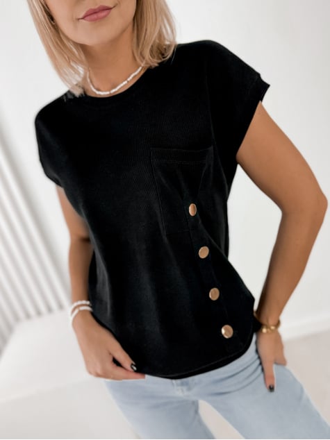 BLUZKA PYLNO CZARNA
