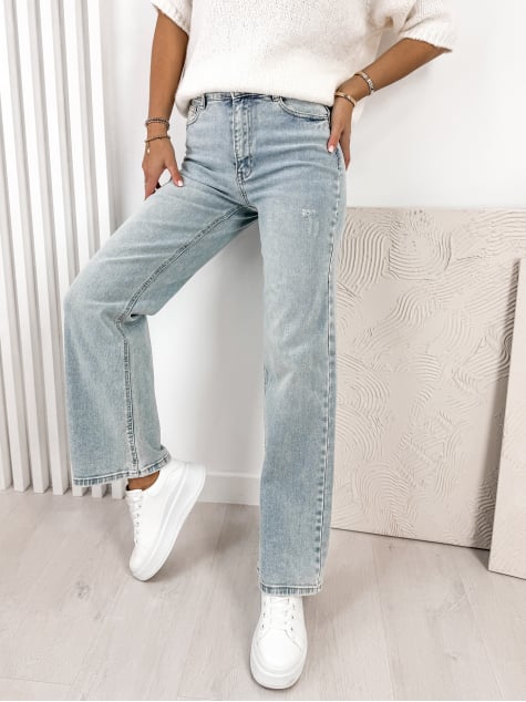 SPODNIE LAULIA JEANSOWE