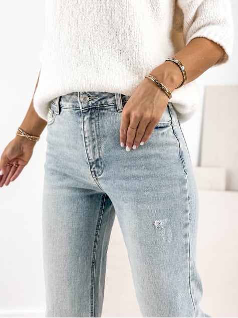 SPODNIE LAULIA JEANSOWE