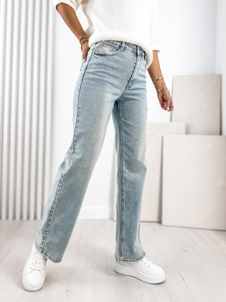 SPODNIE LAULIA JEANSOWE