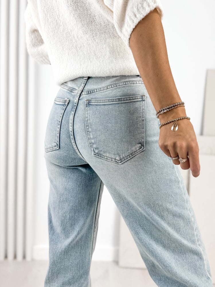 SPODNIE LAULIA JEANSOWE