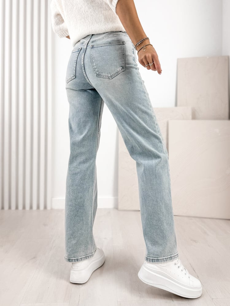 SPODNIE LAULIA JEANSOWE