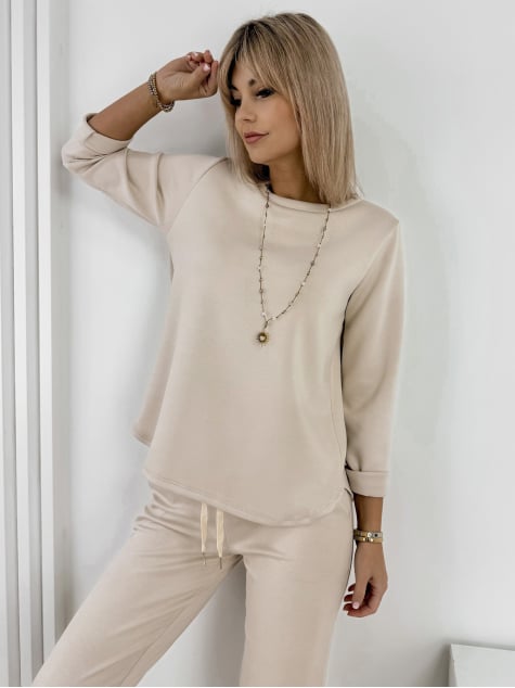 KOMPLET TRYZO BEŻOWY