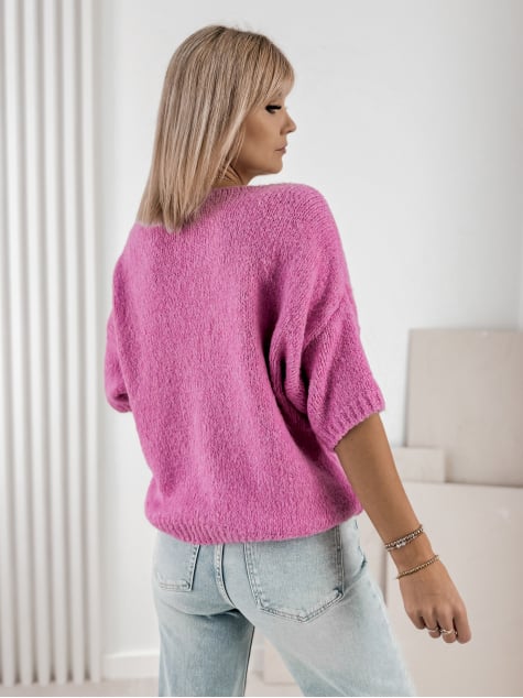 SWETER VORLA RÓŻOWY