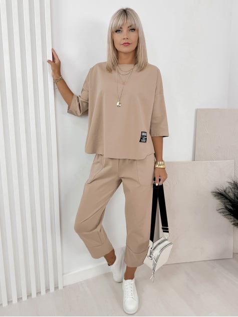 KOMPLET GENI BEŻOWY