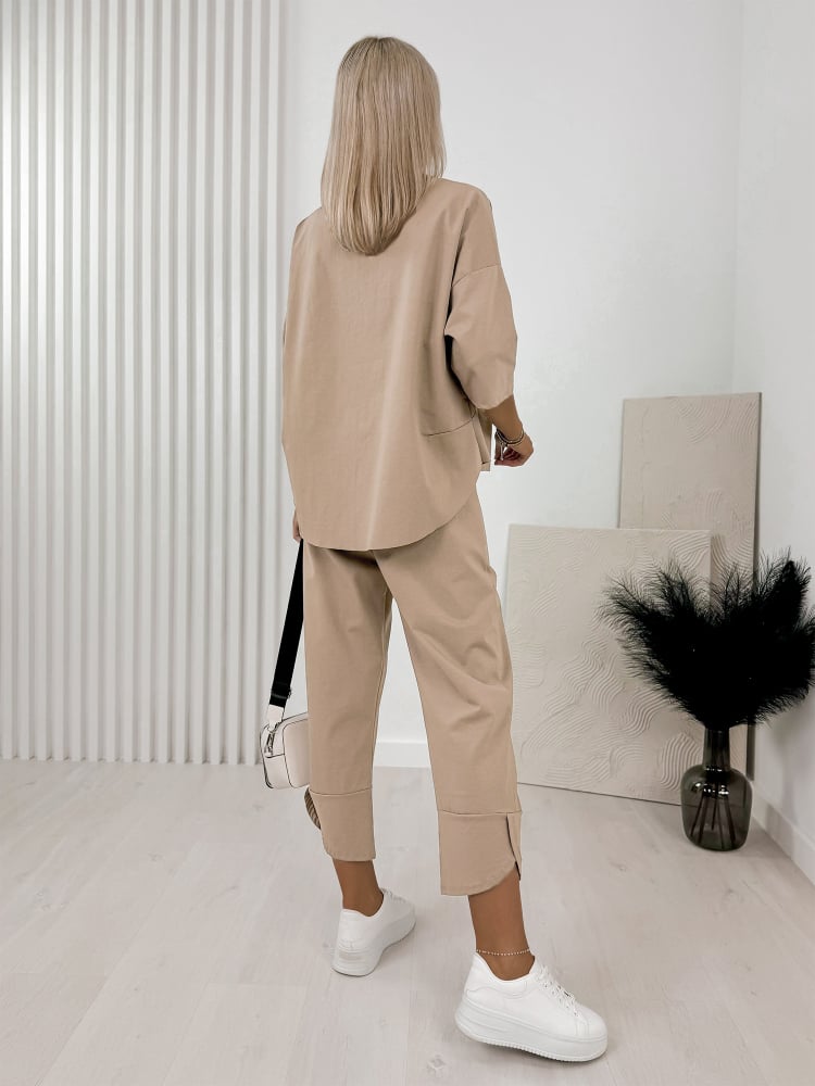 KOMPLET GENI BEŻOWY