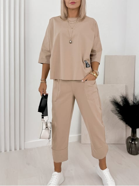 KOMPLET GENI BEŻOWY